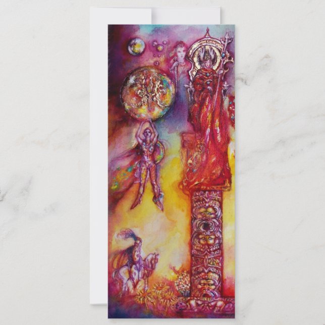 GARTEN DER VERLORENEN SCHATTEN, FAIRIEN UND SCHALT ANKÜNDIGUNG (Vorderseite)