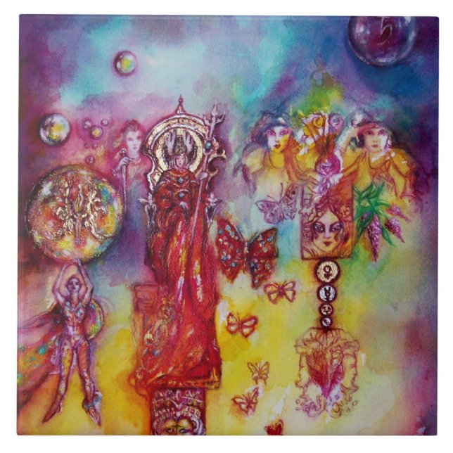 GARTEN DER VERLORENEN SCHATTEN/FAIRIEN UND SCHALTF FLIESE (Vorderseite)