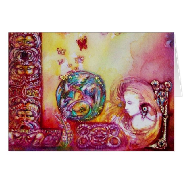 GARTEN DER VERLORENEN SCHATTEN - FEE UND SCHALTFLÄ (Vorderseite (Horizontal))