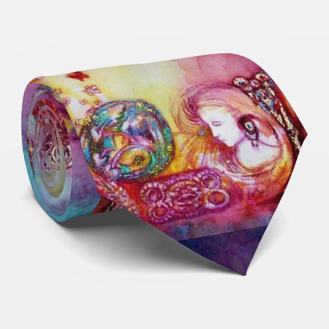 GARTEN DER VERLORENEN SCHATTEN / FEE UND SCHALTFLÄ KRAWATTE (Gerollt)