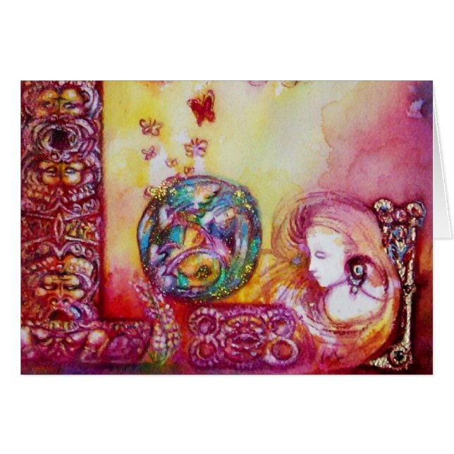 GARTEN DER VERLORENEN SCHATTEN, FEE UND SCHALTFLÄC (Vorderseite (Horizontal))