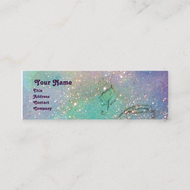 GARTEN DER VERLORENEN SCHATTEN - MAGIC BUTTERFLY-P MINI VISITENKARTE (Vorderseite)