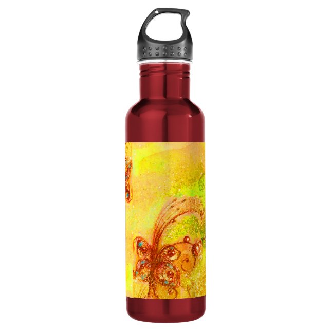GARTEN DER VERLORENEN SCHATTEN - MAGIC BUTTERFLY-P TRINKFLASCHE (Vorderseite)