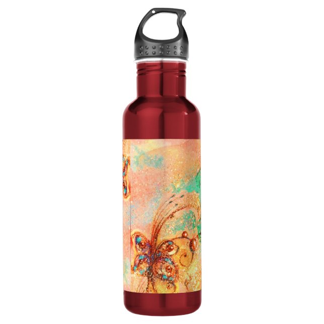 GARTEN DER VERLORENEN SCHATTEN - MAGIC BUTTERFLY-P TRINKFLASCHE (Vorderseite)