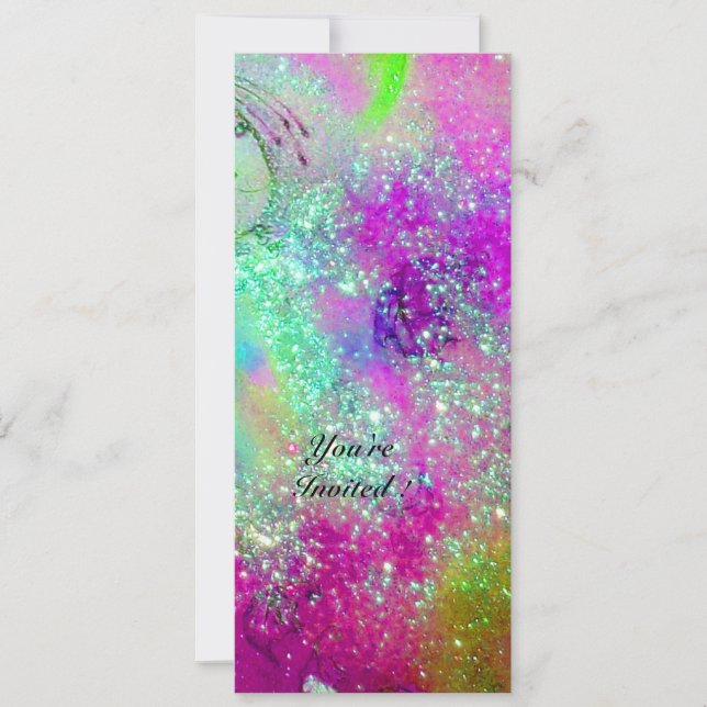 GARTEN DER VERLORENEN SCHATTEN,MAGISCHE SCHALTFLY- EINLADUNG (Vorderseite)