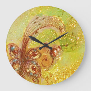 GARTEN DER VERLORENEN SCHATTEN,MAGISCHE SCHALTFLY- GROßE WANDUHR