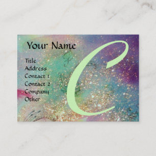 GARTEN DER VERLORENEN SCHATTEN - MONOGRAMM VISITENKARTE