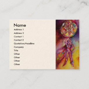 GARTEN DER VERLORENEN SCHATTEN / NACHT UND FAIRIEN VISITENKARTE