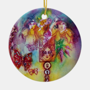 GARTEN DER VERLORENEN SCHATTEN- PFLANZE Herzstück Keramik Ornament