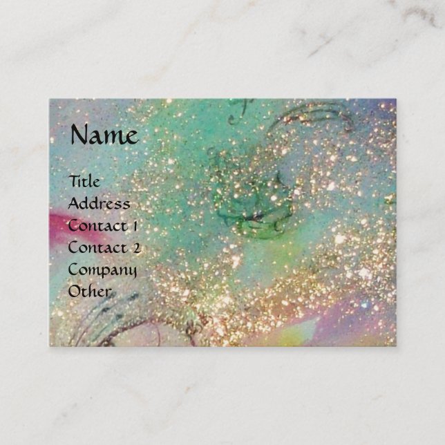 GARTEN DER VERLORENEN SCHATTEN - PFLANZE VISITENKARTE (Vorderseite)