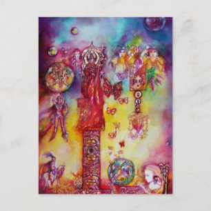 GARTEN DER VERLORENEN SCHATTEN POSTKARTE