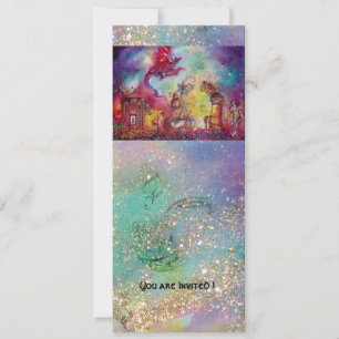 GARTEN DER VERLORENEN SCHATTEN - ROTER DRAGON FLIE EINLADUNG