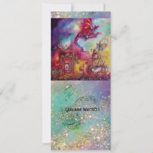 GARTEN DER VERLORENEN SCHATTEN - ROTER DRAGON FLIE EINLADUNG