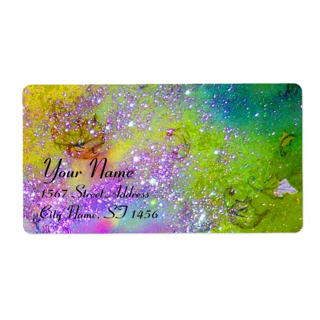 GARTEN DER VERLORENEN SCHATTEN, violett-gelb (Vorne)