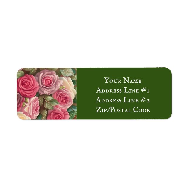Garten der viktorianischen Rose - Pastellrosa Blum (Vorne)