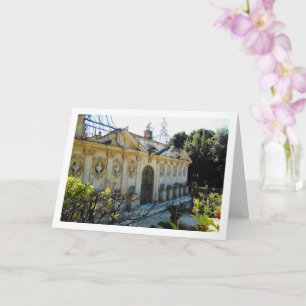 Gärten der Villa Borghese, Rom, Italien Karte