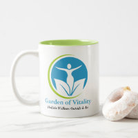 Gärten der Vitalität Unterschrift Tasse
