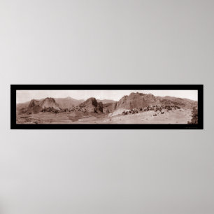 Garten des CO-Fotos Gods 1913 Poster