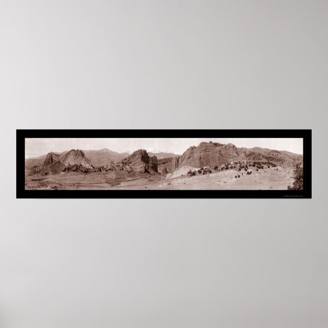 Garten des CO-Fotos Gods 1913 Poster (Vorne)