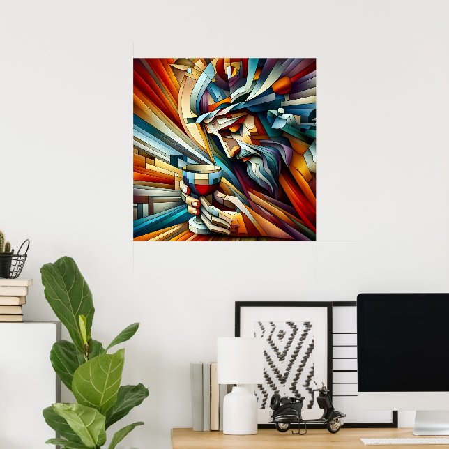 Garten des Glaubens Poster (Heimbüro)