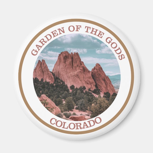 Garten des Gods Colorado Magnet (Vorne)