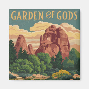 Garten des Gods Colorado Magnet