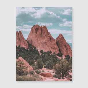 Garten des Gods Colorado Magnetkarte