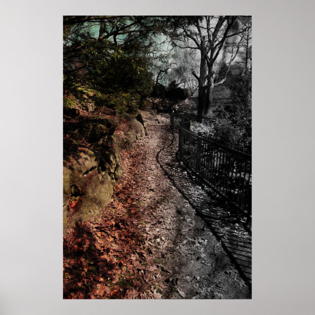 Garten des Guten und des Bösen...Ich gehe die Lini Poster (Vorne)