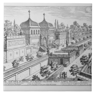 Garten des Herzogs von Parma auf dem Fliese