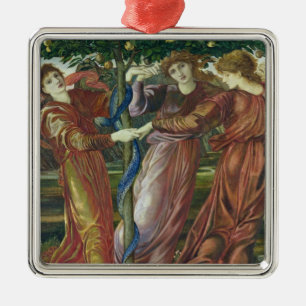 Garten des Hesperides, 1869-73 Silbernes Ornament