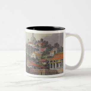 Garten des Kaiserpalastes, Peking, 'von der China Zweifarbige Tasse