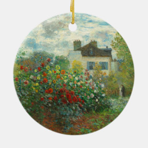 Garten des Künstlers Monet in Argenteuil Malerei Keramik Ornament