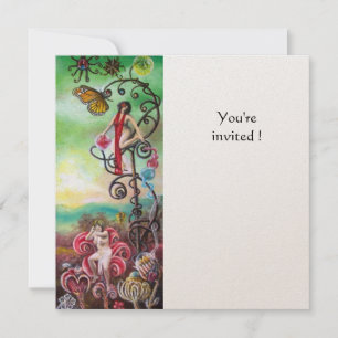 GARTEN DES MELISSA-Goldes Einladung