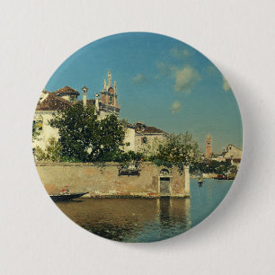 Garten des Palazzo Vendramin in Venedig Button