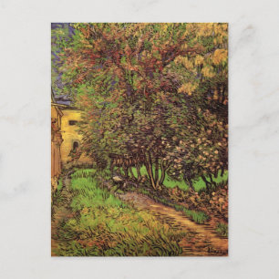 Garten des Saint-Paul-Hospitals, Vincent van Gogh Postkarte