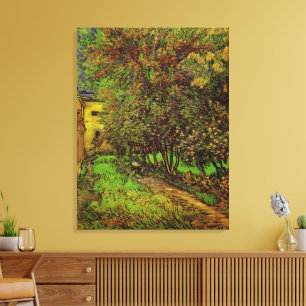 Garten des Saint-Paul-Hospitals von Vincent van Go Leinwanddruck