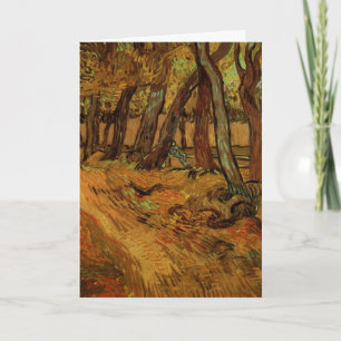 Garten des St Paul Hospitals von Vincent van Gogh Karte