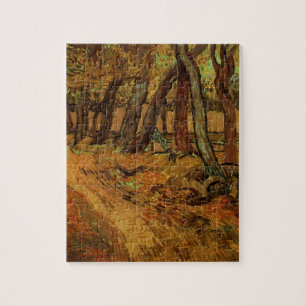 Garten des St Paul Hospitals von Vincent van Gogh Puzzle
