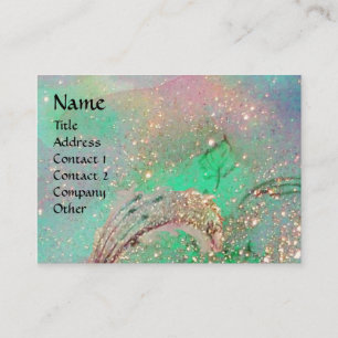 GARTEN DES VERLORENEN SCHADOWS-BUTTERFLY-MONOGRAMM VISITENKARTE