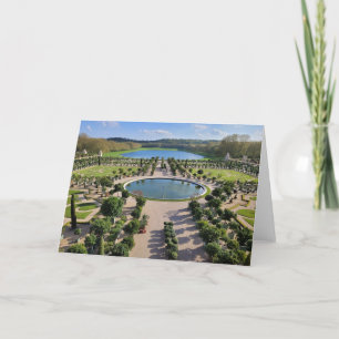 Gärten des Versailles Foto Grüße Karte