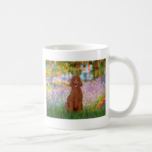Garten - Dunkelroter Pudel #1 Tasse