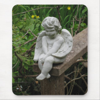 Garten-Engel Mousepad