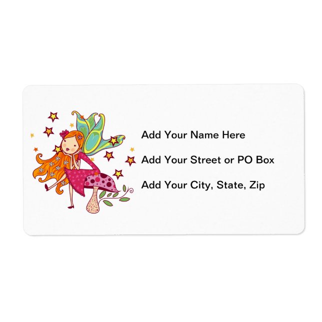 Garten-Fee auf Pilz (Vorne)