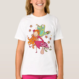 Garten-Fee auf Pilz T-Shirt