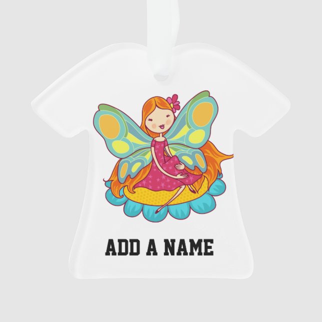 Garten-Fee Ornament (Vorderseite)