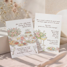 Garten Floral Baby Brunch Baby Shower