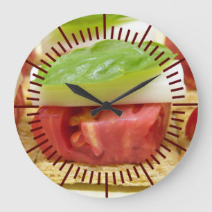Garten Frische Leckerei Große Wanduhr