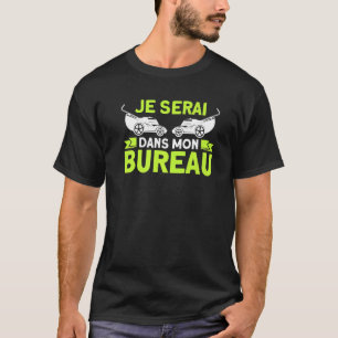 Garten Gärtner Schrebergarten Vintage Mein Büro T-Shirt