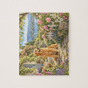 Garten-Gast Golden Retriever Puzzle