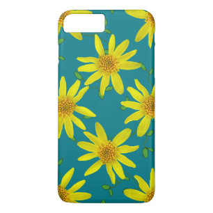 Garten-gelbe Wildblume auf irgendeiner Farbe Case-Mate iPhone Hülle